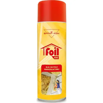 Průmyslové lepidlo LEPIDLO Spray-Kon Foil Pro izolační fólie 500ml odolné vysoká přilnavost