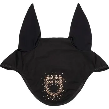Čabraka pro koně Čabraka EQUESTRO Glitter Logo black FULL