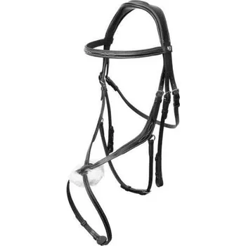 Uzdečka HORZE Monterrey s mexickým nánosníkem černá COB