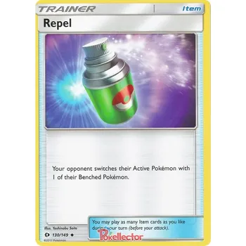 Sběratelská karetní hra Repel 130/149 - Sun & Moon Typ karty: Non-Holo