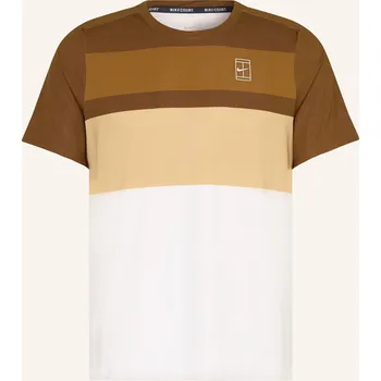 Pánské tričko Nike Pánské Tričko Nikecourt Advantage, hnědá / světle hnědá...