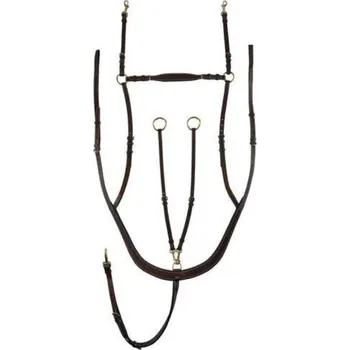 Martingal Poprsník HORZE Belgravia hnědý FULL