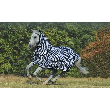 Jezdectví Deka proti hmyzu BUCAS Sweet-itch Zebra 105cm