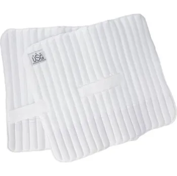 Koňské kamaše Podložky pod bandáže USG vyztužené bílé (L)