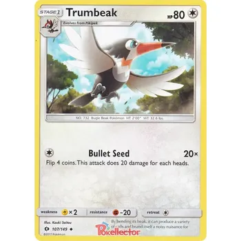 Karetní hra Trumbeak 107/149 - Sun & Moon Typ karty: Non-Holo