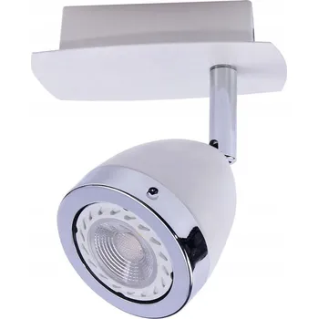 IP kamera Nástěnný reflektor kulatý Italux bílý, stříbrný