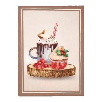 Utěrka Kuchyňská utěrka Vánoční pochoutky I