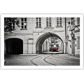 Obraz Obraz plakát do obýváku, ložnice 91x61 město foto na zeď bez rámu