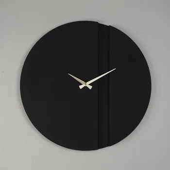 Hodiny Nástěnné hodiny Block APS096, Black, , 46 x 46 cm, černá