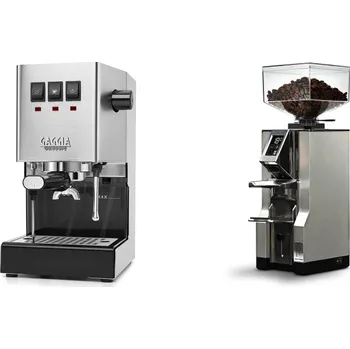 Kávovar Gaggia Classic E24 BC, stainless steel + Eureka Mignon Libra,…