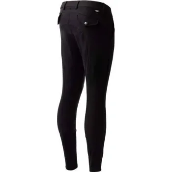 Jezdecké kalhoty Pánské jezdecké rajtky HORZE Grand Prix černé full grip (52)