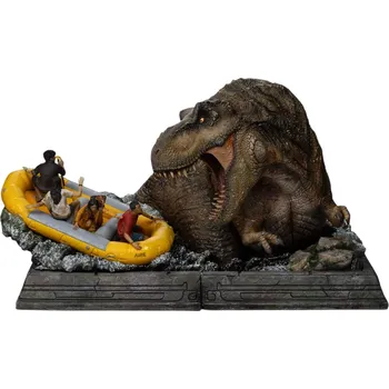 Soška Jurassic World: Rebirth Demi - T-Rex River Attack 22 cm