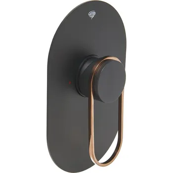 Vodovodní baterie Sprchová baterie SAT Fusion včetně podomítkového tělesa černá/bronz SATBSFU210CPCBR - SATBSFU210CPCBR