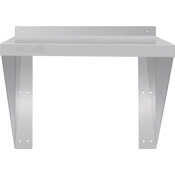 police Vogue nástěnná police na mikrovlnnou troubu nerezová velká