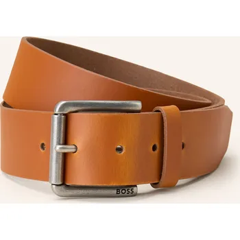Opasek Boss Pánský Kožený Opasek Joris, hnědá, 90