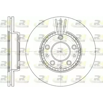 Brzdový kotouč ROADHOUSE Brzdový kotouč - 283 mm RDH 6673.10