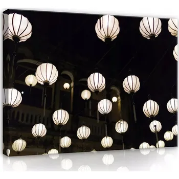 Obraz OBRAZ NA PLÁTNĚ CANVAS 60x40 LUCERNY LAMPIONY