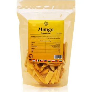 Sušené ovoce Jíme zdravě Lyofilizované mango mrazem sušené ovoce 100 g