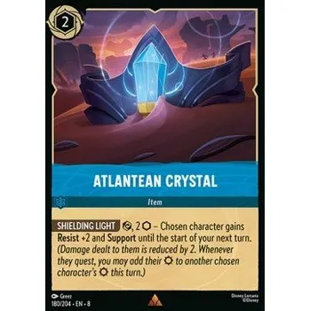 Sběratelská karetní hra Atlantean Crystal 180/204 - Reign of Jafar Typ karty: Foil
