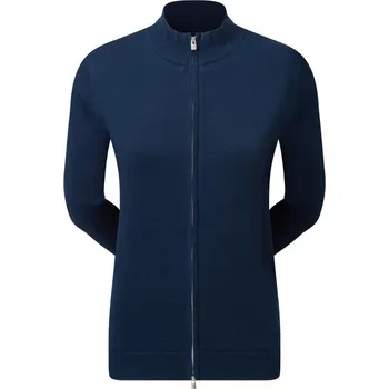 FootJoy Drirelease Full-Zip Lined dámský svetr, modrý dámské, S