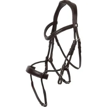 Uzdečka HORZE Chio s anatomickým nánosníkem koňak PONY