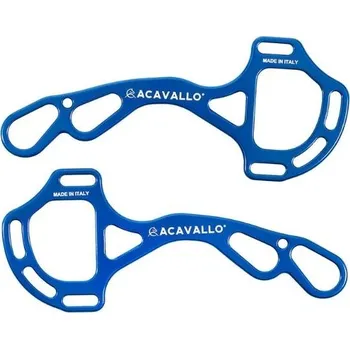 Udidlo pro koně Hackamore ACAVALLO Alupro blue