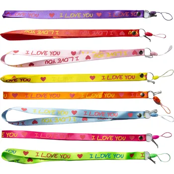 Popruh I love kroužek