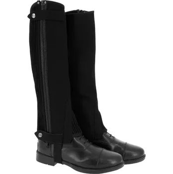 Chapsy Dětské minichaps RIDING WORLD Kevin černé (10 roků)