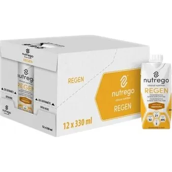 Speciální výživa NUTREGO REGEN PŘÍCHUŤ CAPPUCCINO perorální roztok 12X330ML