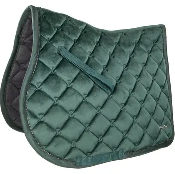 Všestranná podsedlová dečka LAMI-CELL Velvet Galaxy tmavě zelená