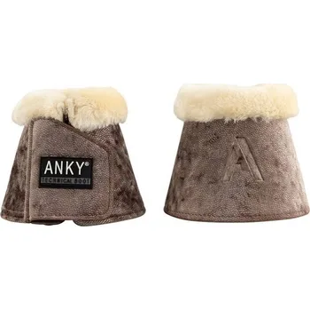 Koňské kamaše Zvony ANKY Jubilee s beránkem crystal rose (M)