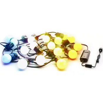 Nástěnné svítidlo Twinkly Festoon – párty řetěz 20 LED AWW TWF020GOP-BEU20 LED AWW (TWF020GOP-BEU)