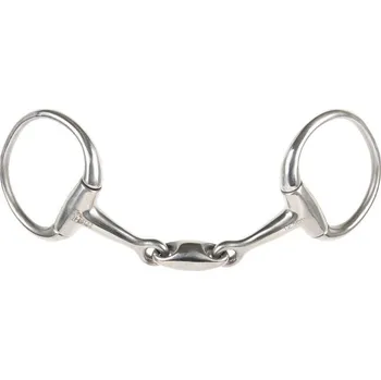 Udidlo pro koně Udidlo oliva HARRY'S HORSE Oval dvakrát lomené 13mm/14,5cm