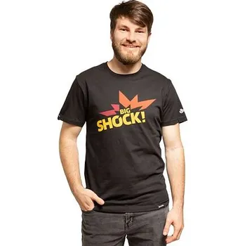 Pánské tričko Meatfly tričko Big Shock Black | Černá | Velikost L
