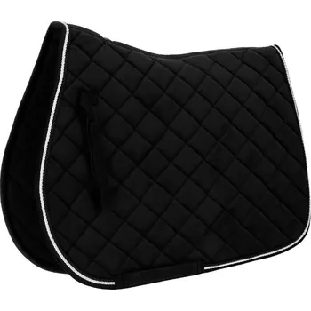 Vybavení pro koně Všestranná podsedlová dečka RIDING WORLD Velours černá VS