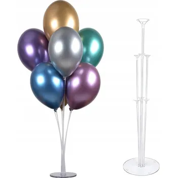 Balónek Stojan na balónky, sloupek, konstrukce, 7 tyček, 70 cm