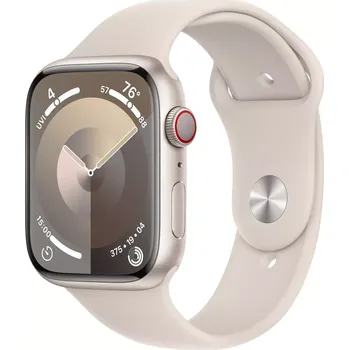 Fitness náramek Apple Watch S9 CELL 45 mm Starlight Al SB M/LStarlight Al SB M/L MRM93QC/A