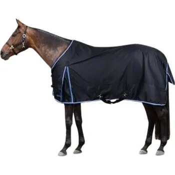Deka pro koně Lehká výběhová deka HORZE Glasgow 0g modrá 155cm