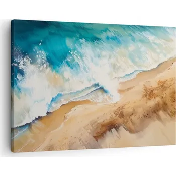 Obraz Obraz na plátně do obýváku, ložnice 70x50 - pobřeží moře, foto obrazy na zeď