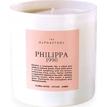 Svíčka Vonná svíčka 310 g, PHILIPPA 1990, White Insignia, The Olphactory