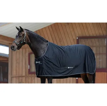 Deka pro koně Transportní/odpocovací deka BUCAS Shamrock Power black/silver 170cm