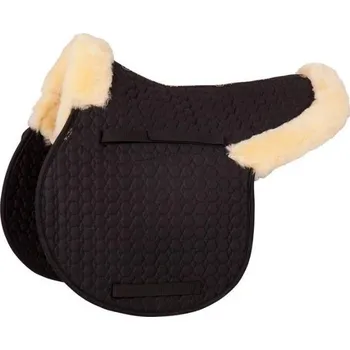 Všestranná podsedlová dečka BR s beránkem black FULL