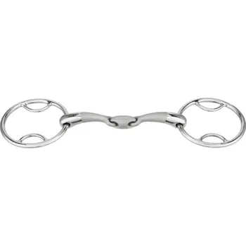 Udidlo pro koně Udidlo vícetypové stihlo SPRENGER Satinox dvakrát lomené 135mm/14mm