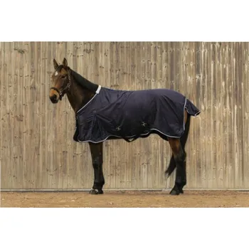 Deka pro koně Lehká stájová deka EQUITHEME Vague navy blue 155cm