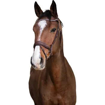 Uzdečka NORTON PRO Miss se švédským nánosníkem havana COB