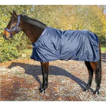 Vybavení pro koně Lehká stájová deka BUCAS Stable Sheet navy 115cm