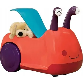 Dětské vozidlo B. Toys Buggly Wuggly Odrážedlo -On oranžová