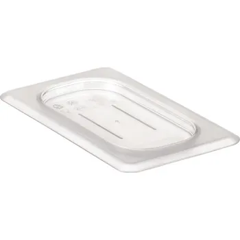 Dóza na potraviny Cambro 90CV1C335 ploché víko bez BPA na gastronádobu velikosti 1/9