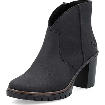 Dámské kozačky Dámská kotníková obuv RIEKER Y2553-00 černá W5 39