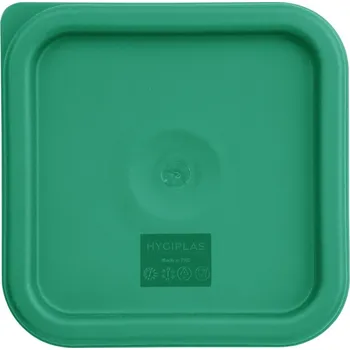 Dóza na potraviny Vogue čtvercové víko zelené malé